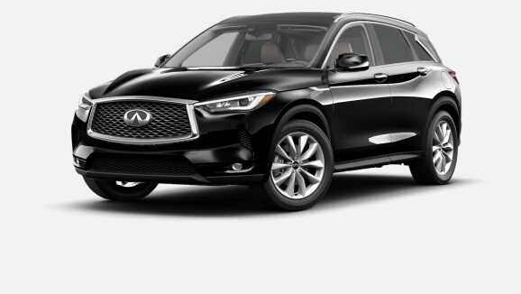 2022 QX50 LUXE AWD in Black Obsidian