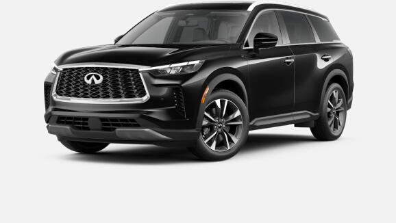 2022 QX60 LUXE in Mineral Black