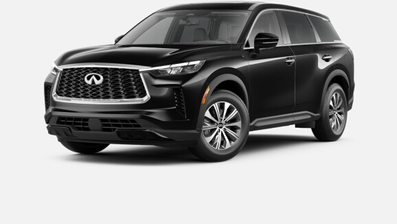 2022 QX60 PURE AWD in Mineral Black