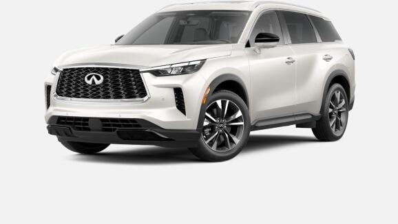 2023 QX60 LUXE in Majestic White