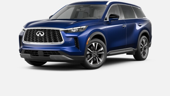 2022 QX60 LUXE AWD in Grand Blue
