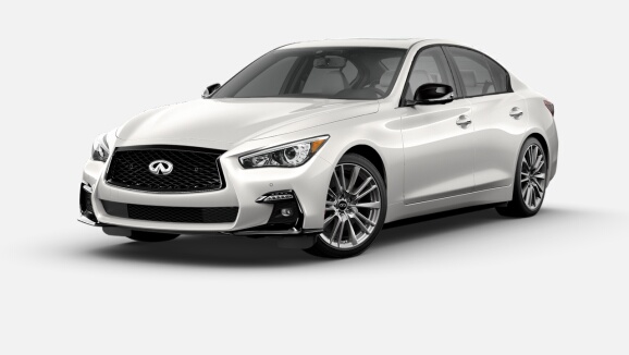 2023 Q50 RED SPORT 400 AWD in Majestic White