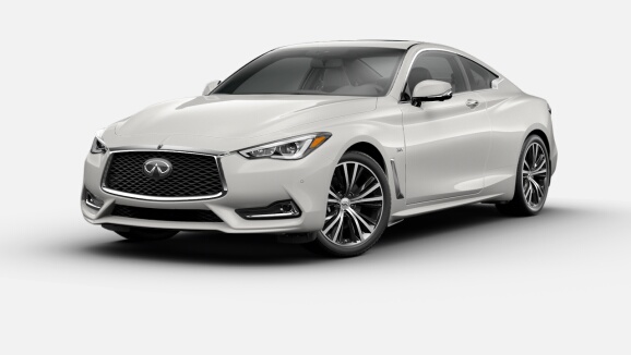 2022 Q60 LUXE in Majestic White