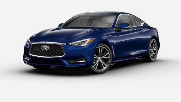 2022 Q60 LUXE in Grand Blue