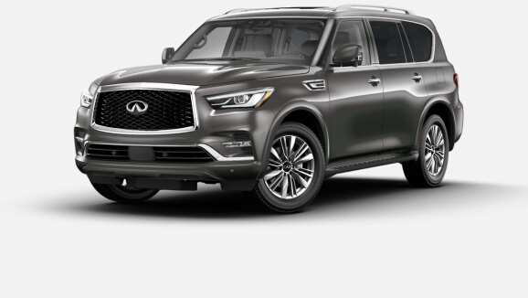 2022 QX80 LUXE in Anthracite Gray