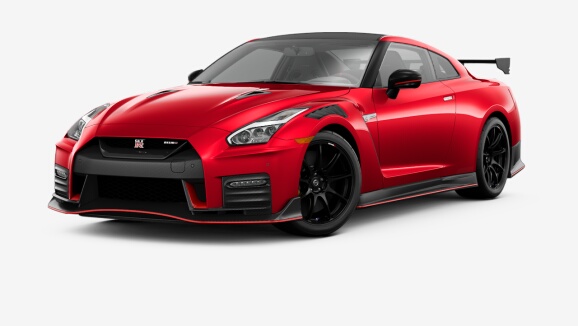 2021 GT-R NISMO® Dual-clutch 6-Speed Transmission in Solid Red