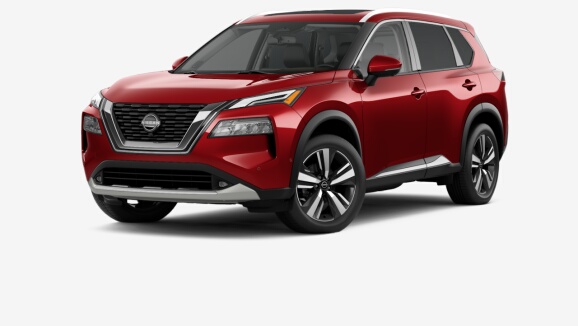 2022 Rogue Platinum Intelligent AWD  in Scarlet Ember Tintcoat