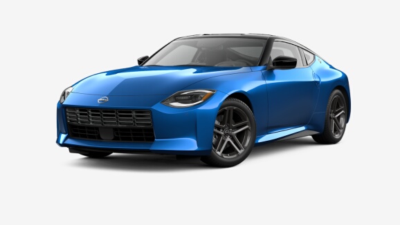2023 Nissan Z Sport Transmisión manual de 6 velocidades in Dos tonos Seiran Blue TriCoat / Super Black