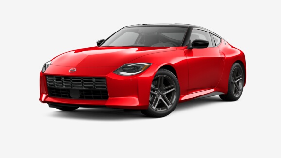 2023 Nissan Z Sport Transmisión automática de 9 velocidades in Dos tonos Passion Red TriCoat / Super Black