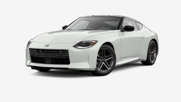 2023 Nissan Z Sport 6-Speed Manual Transmission in Two-tone Everest White TriCoat / Super Black