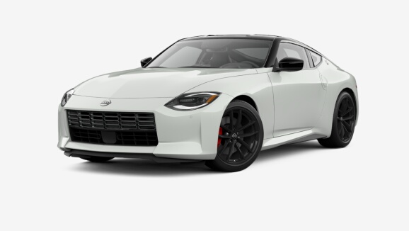 2023 Nissan Z Performance 9-Speed Automatic Transmission in Two-tone Everest White TriCoat / Super Black