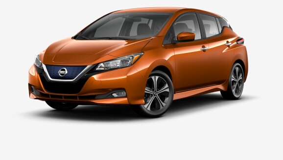 2022 Nissan LEAF SV 40 kWh in Sunset Drift ChromaFlair®