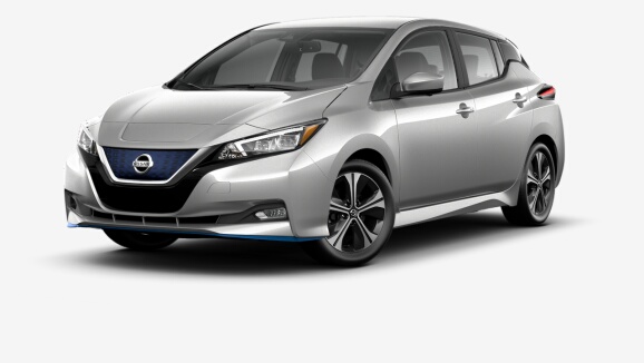 2022 Nissan LEAF SV PLUS 62 kWh in Brilliant Silver Metallic