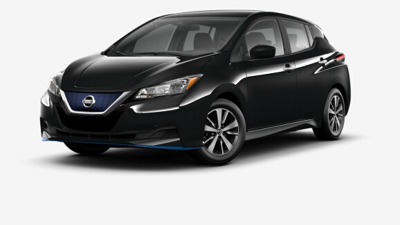 2022 Nissan LEAF S PLUS 62 kWh in Super Black