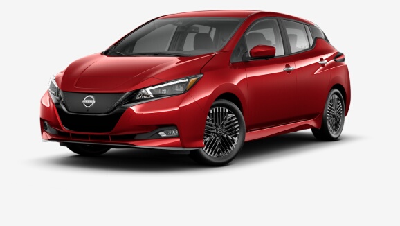 2023 Nissan LEAF SV PLUS 60 kWh lithium-ion battery in Scarlet Ember Tintcoat