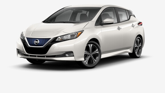 2022 Nissan LEAF SV 40 kWh in Pearl White TriCoat