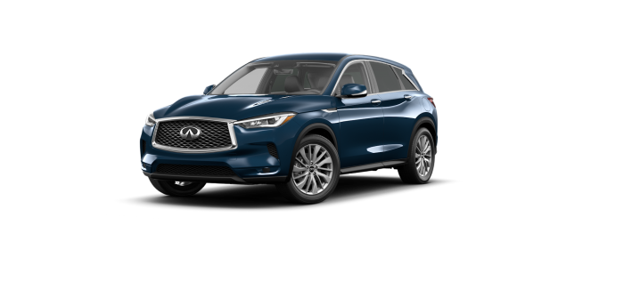 2023 QX50 PURE AWD in Hermosa Blue