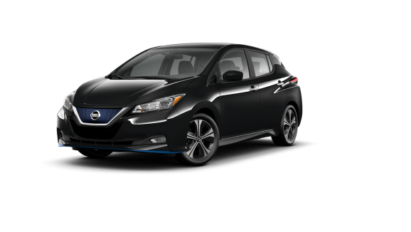 2024 Nissan LEAF SV PLUS 60 kWh lithium-ion battery in Super Black