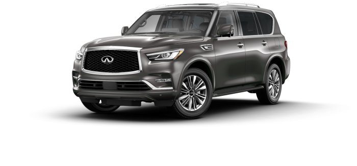 2024 QX80 in Anthracite Gray