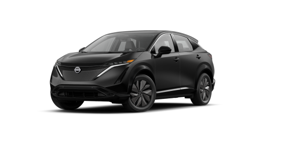 2024 Nissan ARIYA ENGAGE FWD Estimated Range: Up to 216 Miles in Black Diamond Pearl