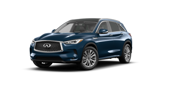 2023 QX50 LUXE in Hermosa Blue