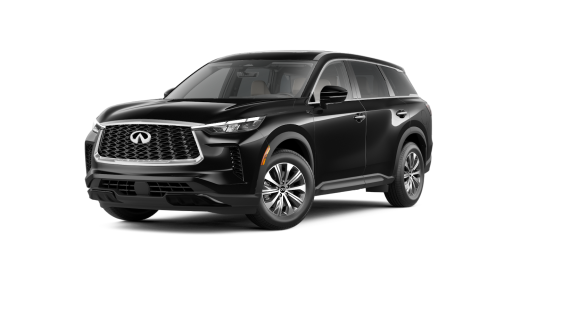 2023 QX60 PURE AWD in Mineral Black