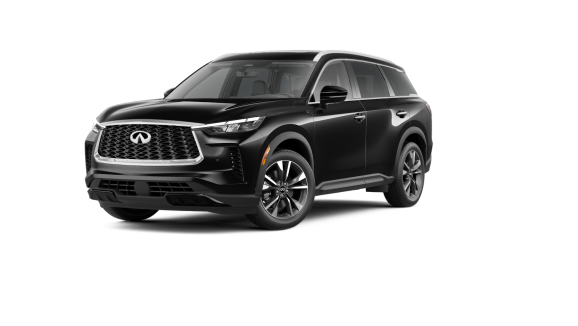 2023 QX60 LUXE in Mineral Black