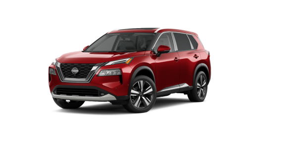 2022 Rogue Platinum Intelligent AWD  in Scarlet Ember Tintcoat