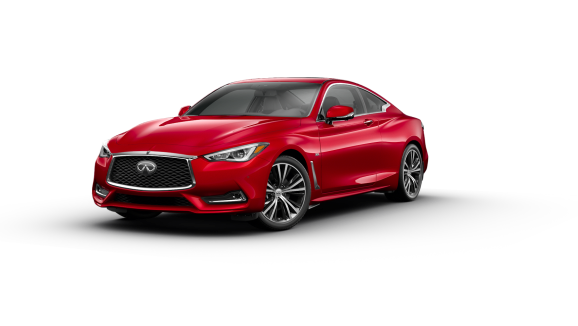 2022 Q60 LUXE AWD in Dynamic Sunstone Red