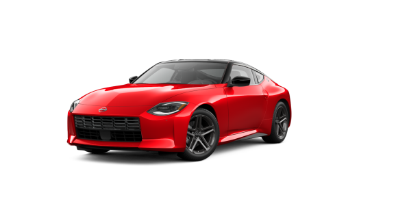 2023 Nissan Z Sport 9-Speed Automatic Transmission in Two-tone Passion Red TriCoat / Super Black