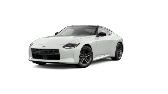 2023 Nissan Z Sport 9-Speed Automatic Transmission in Two-tone Everest White TriCoat / Super Black