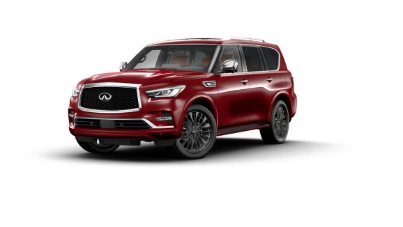 2023 QX80 SENSORY in Coulis Red