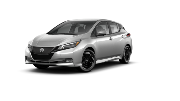 2024 Nissan LEAF SV PLUS 60 kWh lithium-ion battery in Brilliant Silver Metallic