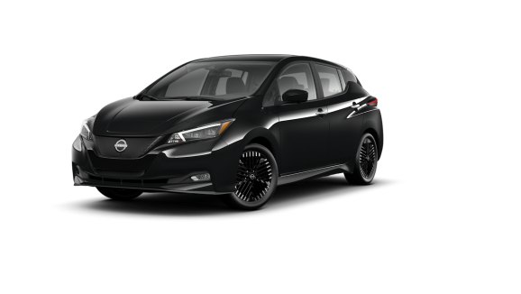 2024 Nissan LEAF SV PLUS 60 kWh lithium-ion battery in Super Black