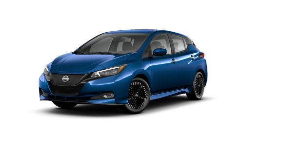 2024 Nissan LEAF SV PLUS 60 kWh lithium-ion battery in Deep Blue Pearl