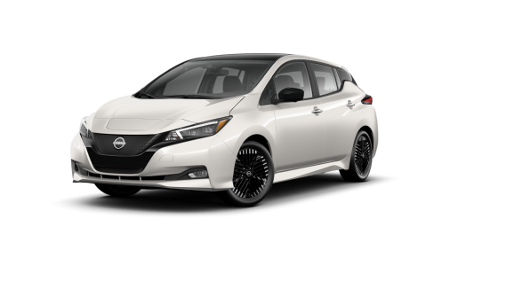 2024 Nissan LEAF SV PLUS 60 kWh lithium-ion battery in Pearl White TriCoat