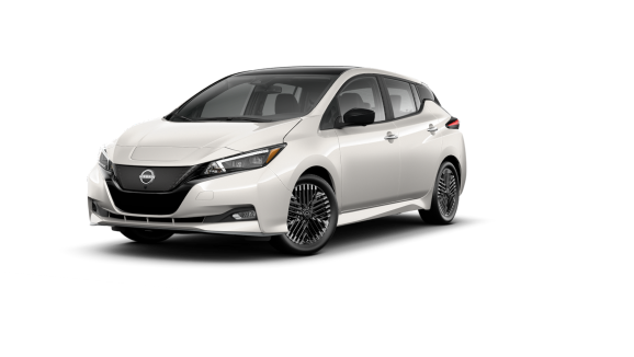 2023 Nissan LEAF SV PLUS 60 kWh lithium-ion battery in Pearl White TriCoat