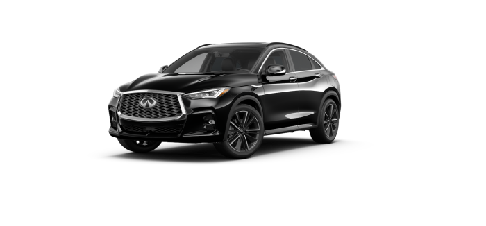 2024 QX55 LUXE AWD in Black Obsidian