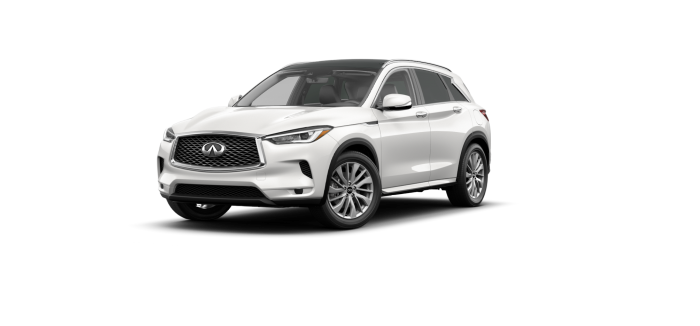 2024 QX50 LUXE AWD in Lunar White