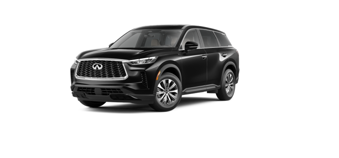 2024 QX60 PURE AWD in Mineral Black