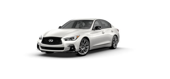 2024 Q50 RED SPORT 400 AWD in Majestic White