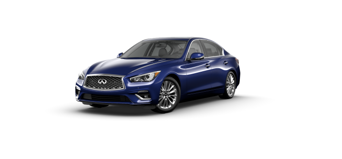 2023 Q50 LUXE in Grand Blue
