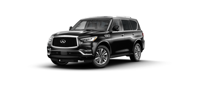 2024 QX80 LUXE 4WD in Mineral Black